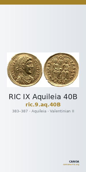 RIC IX Aquileia 40B — CANOA