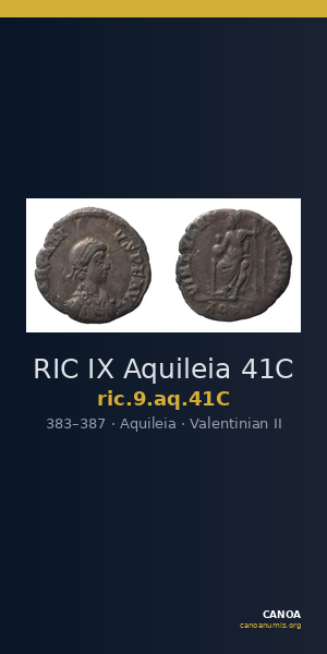 RIC IX Aquileia 41C — CANOA