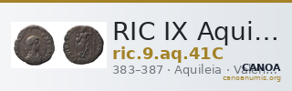RIC IX Aquileia 41C — CANOA