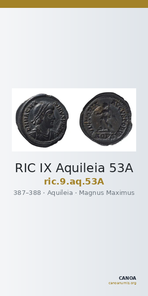 RIC IX Aquileia 53A — CANOA