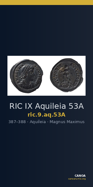 RIC IX Aquileia 53A — CANOA