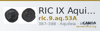 RIC IX Aquileia 53A — CANOA