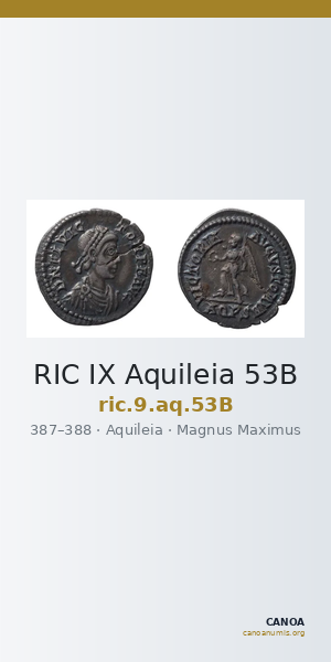 RIC IX Aquileia 53B — CANOA