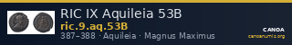 RIC IX Aquileia 53B — CANOA