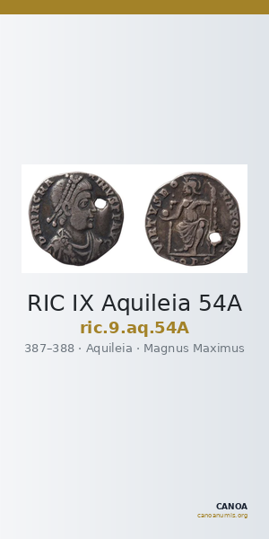 RIC IX Aquileia 54A — CANOA