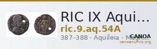 RIC IX Aquileia 54A — CANOA
