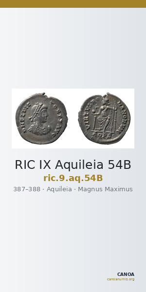 RIC IX Aquileia 54B — CANOA