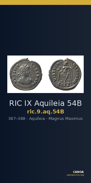 RIC IX Aquileia 54B — CANOA