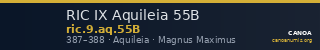RIC IX Aquileia 55B — CANOA