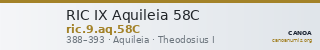 RIC IX Aquileia 58C — CANOA