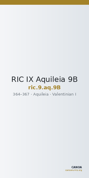 RIC IX Aquileia 9B — CANOA