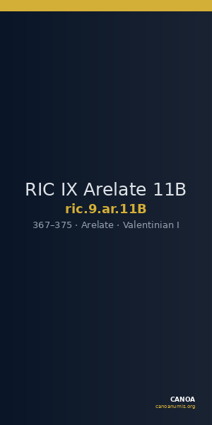 RIC IX Arelate 11B — CANOA