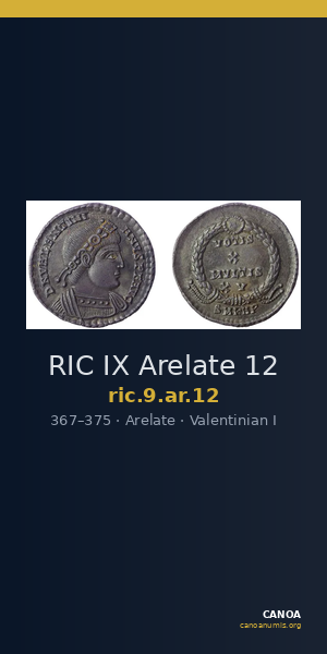 RIC IX Arelate 12 — CANOA