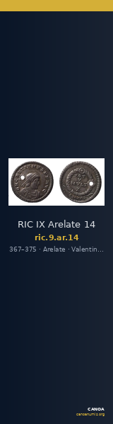 RIC IX Arelate 14 — CANOA