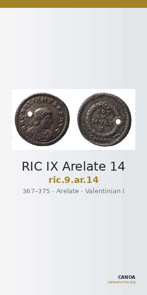 RIC IX Arelate 14 — CANOA