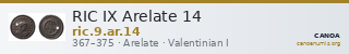 RIC IX Arelate 14 — CANOA
