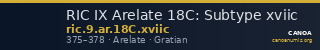 RIC IX Arelate 18C: Subtype xviic — CANOA