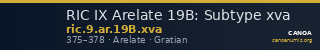 RIC IX Arelate 19B: Subtype xva — CANOA