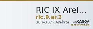 RIC IX Arelate 2 — CANOA