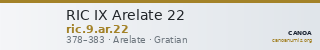 RIC IX Arelate 22 — CANOA