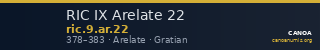 RIC IX Arelate 22 — CANOA