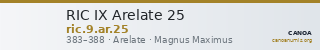 RIC IX Arelate 25 — CANOA