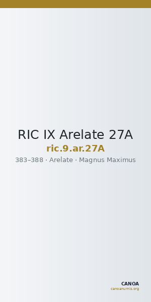 RIC IX Arelate 27A — CANOA