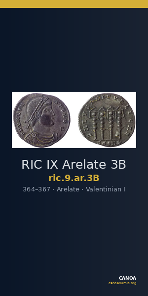 RIC IX Arelate 3B — CANOA