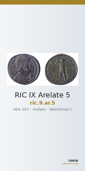 RIC IX Arelate 5 — CANOA