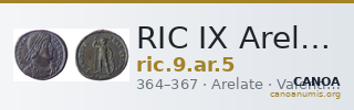 RIC IX Arelate 5 — CANOA