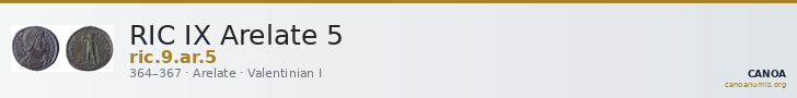 RIC IX Arelate 5 — CANOA