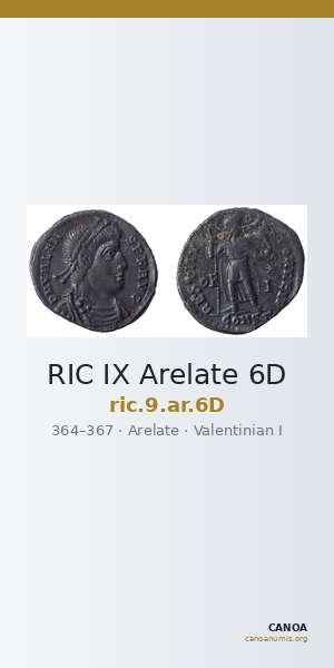 RIC IX Arelate 6D — CANOA