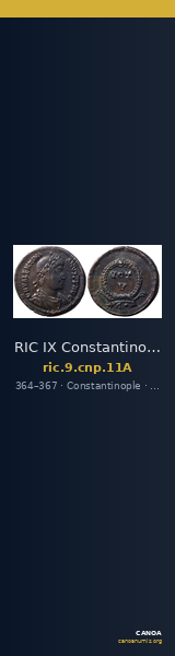 RIC IX Constantinople 11A — CANOA