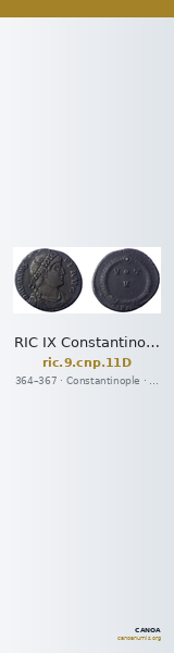 RIC IX Constantinople 11D — CANOA