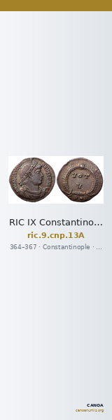 RIC IX Constantinople 13A — CANOA