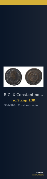 RIC IX Constantinople 13K — CANOA