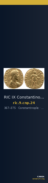 RIC IX Constantinople 24 — CANOA