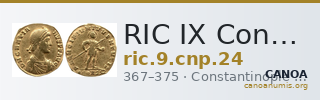 RIC IX Constantinople 24 — CANOA