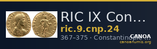 RIC IX Constantinople 24 — CANOA