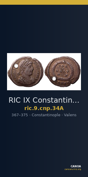 RIC IX Constantinople 34A — CANOA