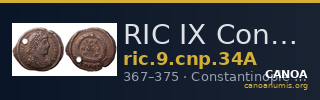 RIC IX Constantinople 34A — CANOA