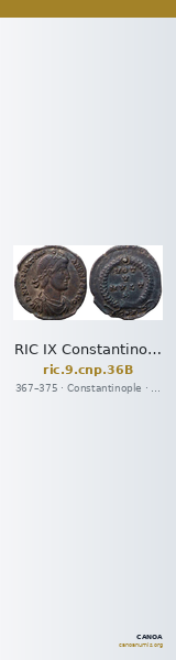 RIC IX Constantinople 36B — CANOA