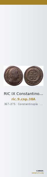 RIC IX Constantinople 38A — CANOA