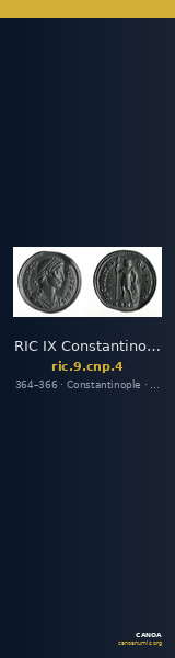 RIC IX Constantinople 4 — CANOA