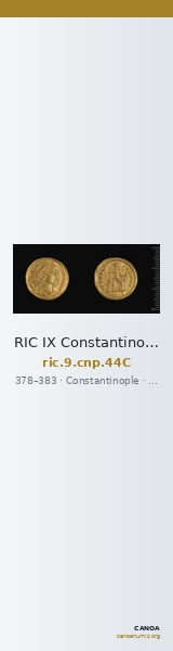 RIC IX Constantinople 44C — CANOA