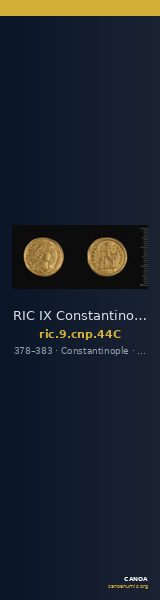 RIC IX Constantinople 44C — CANOA