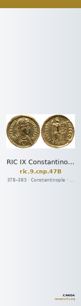 RIC IX Constantinople 47B — CANOA