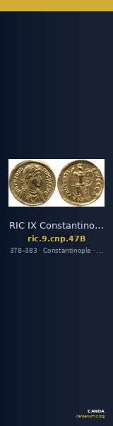 RIC IX Constantinople 47B — CANOA