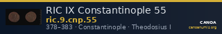 RIC IX Constantinople 55 — CANOA