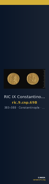 RIC IX Constantinople 69B — CANOA